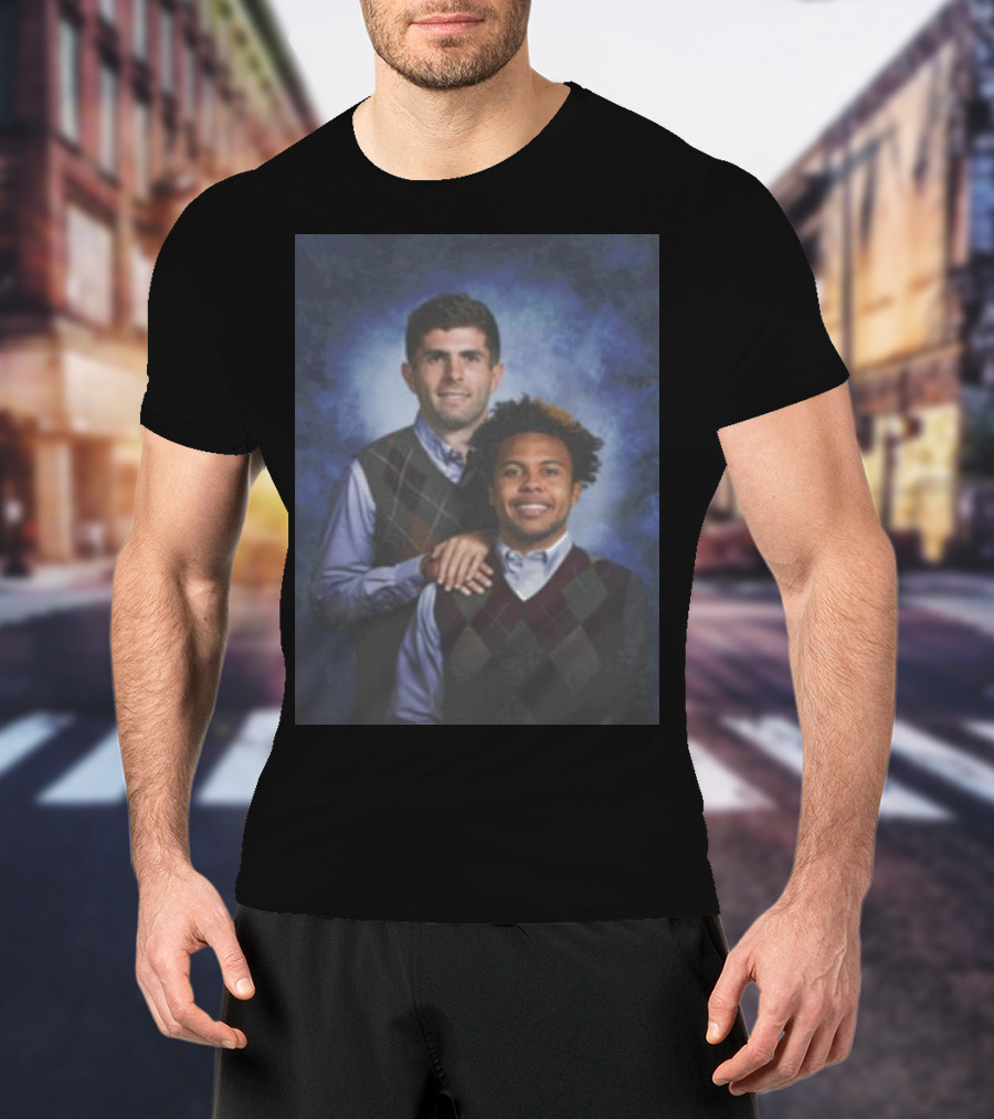 Christian Pulisic And Weston McKennie Soccer Siblings T-Shirt