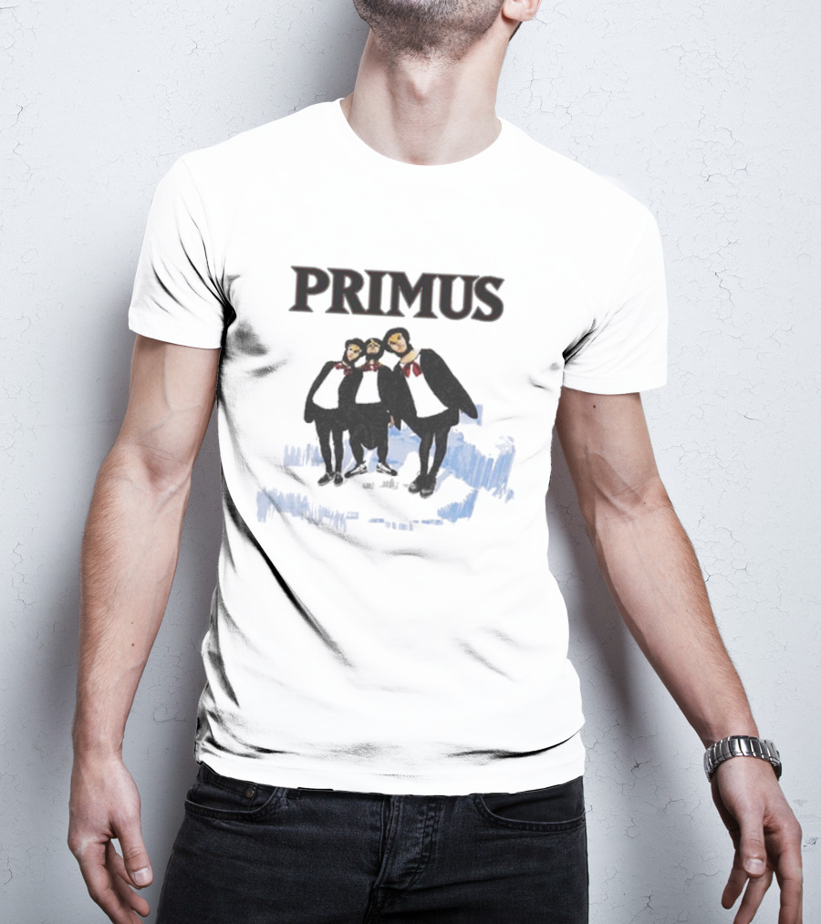 Primus SPACE FARM Trio On Abstract Landscape T-Shirt