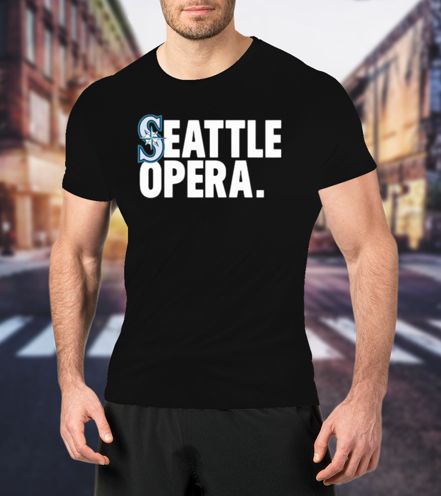 Seattle Mariners Opera Baseball T-Shirt