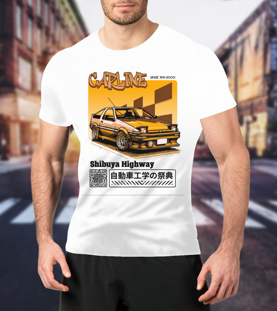Carline Shibuya Highway Since 1951-2000 T-Shirt