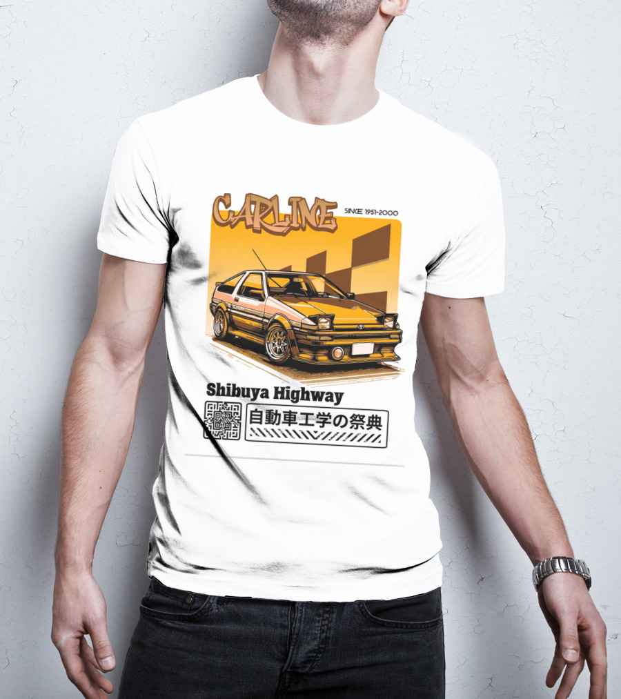 Carline Shibuya Highway Since 1951-2000 T-Shirt