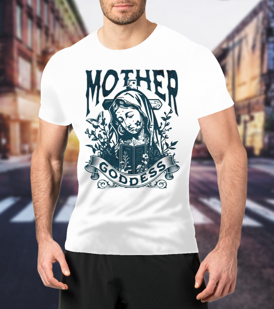 Mother Goddess Jesus God Divine Christ Love T-Shirt