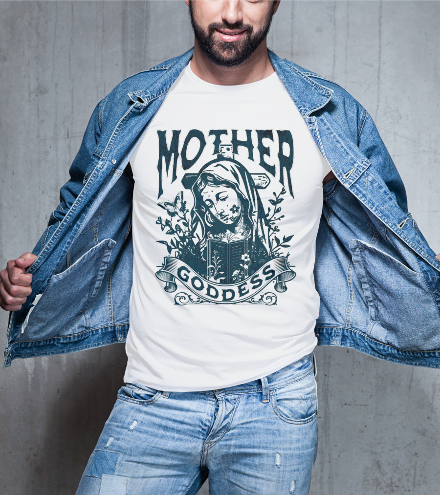 Mother Goddess Jesus God Divine Christ Love T-Shirt