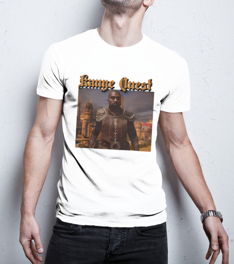 Kanye Quest Medieval Adventure Cleric In Armor T-Shirt