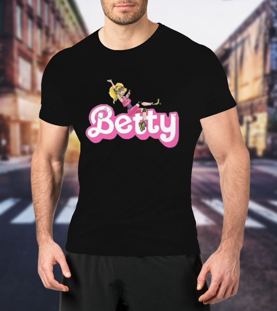 Betty Blonde Vintage Pink T-Shirt