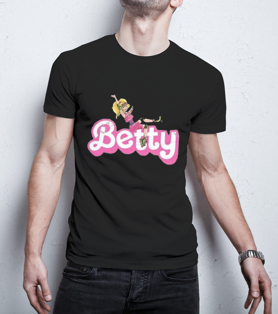 Betty Blonde Vintage Pink T-Shirt
