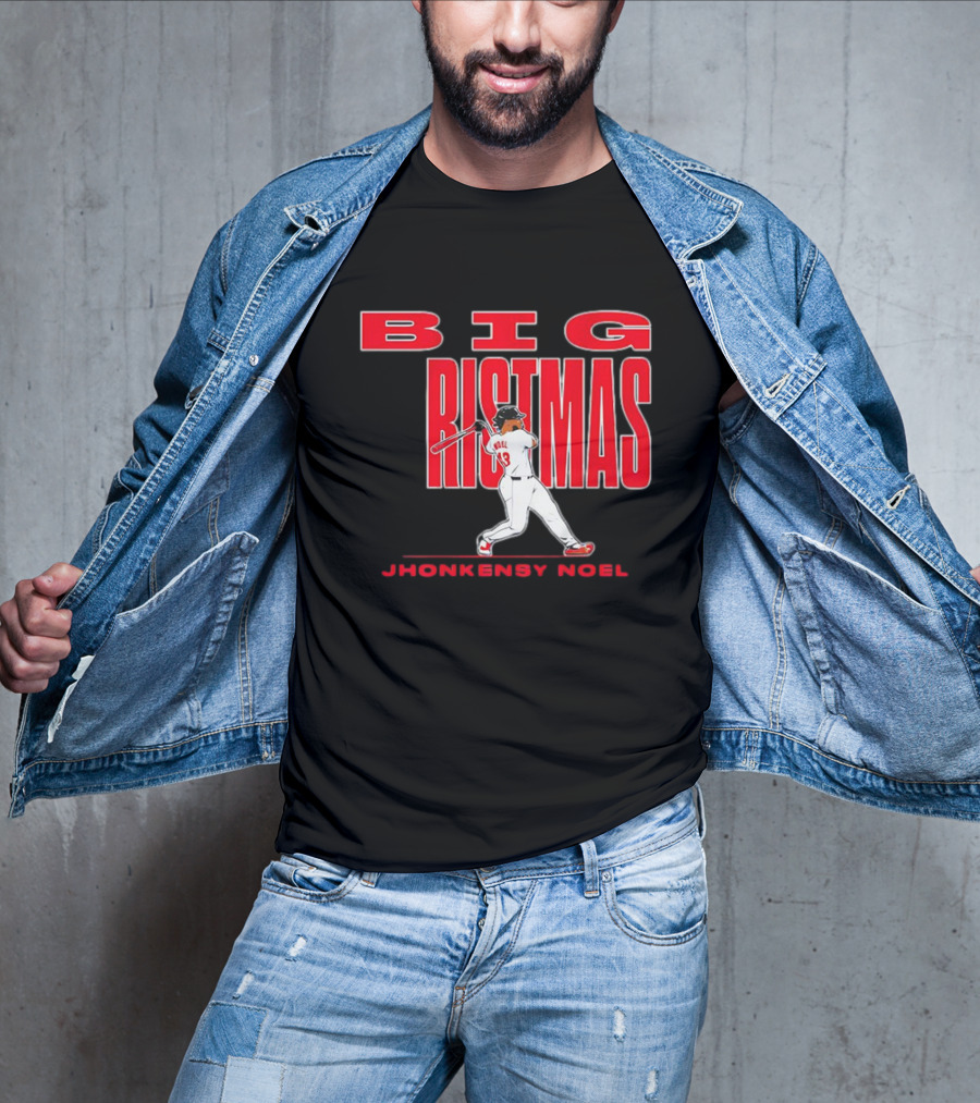 Jhonkensy Noel Cleveland Guardians Big Christmas Bigrismas T-Shirt