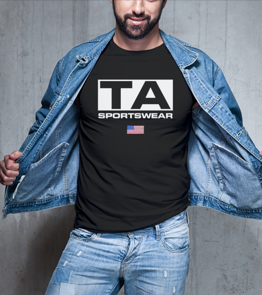 TA Sportswear American Flag T-Shirt