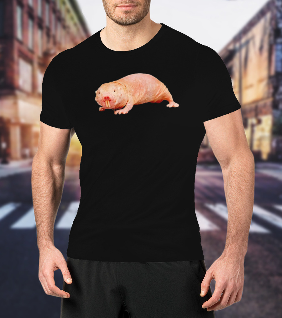 Naked Mole Rat Image On Clothing T-Shirt