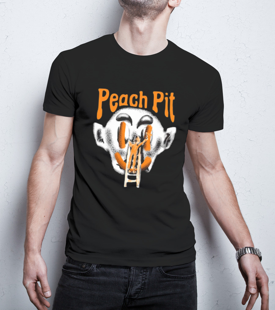 Peach Pit Surreal Face T-Shirt