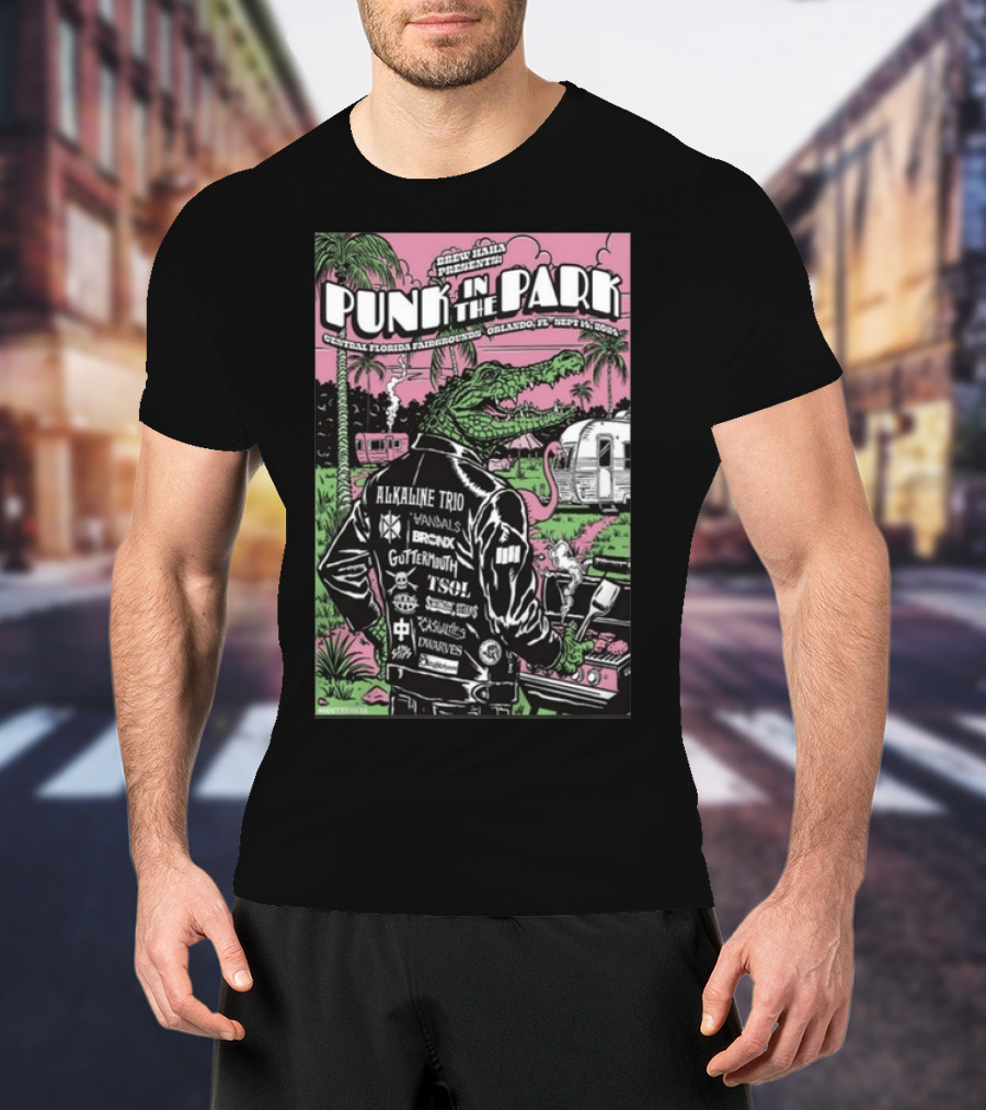 Punk In The Park Central Florida Fairgrounds Alkaline Trio Vandals Orlando Sep 14 T-Shirt