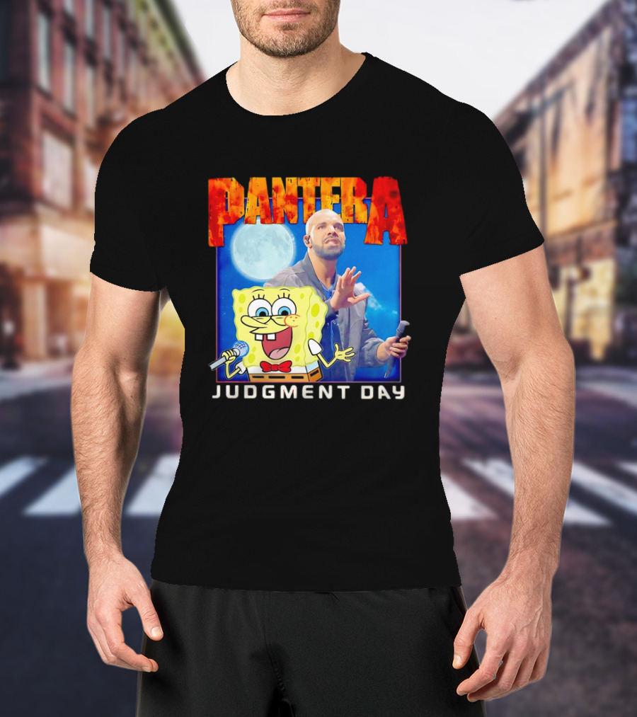 Pantera Judgment Day Drake Spongebob T-Shirt
