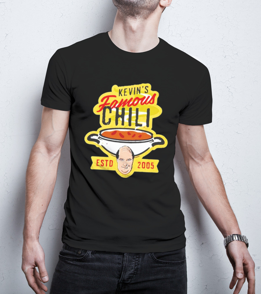 Kevin’s Famous Chili Estd 2005 Michael Wearing Badge T-Shirt