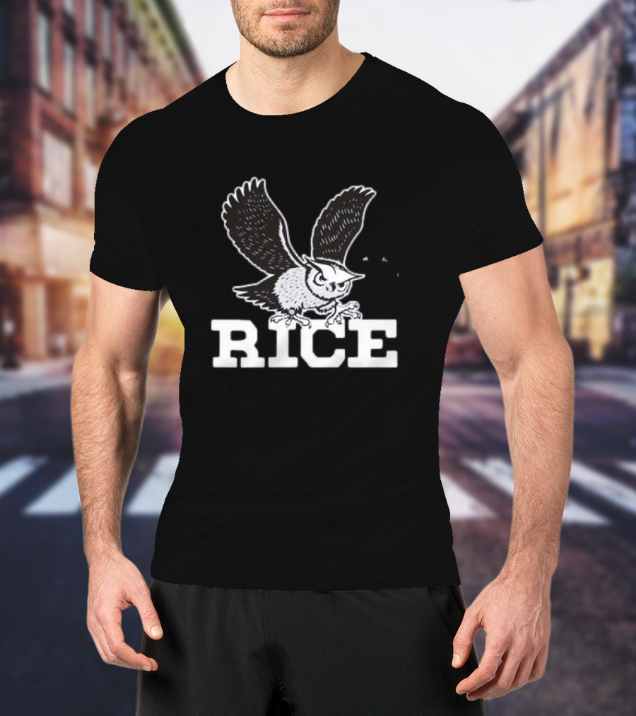 Rice University Fighting Owls Mascot T-Shirt