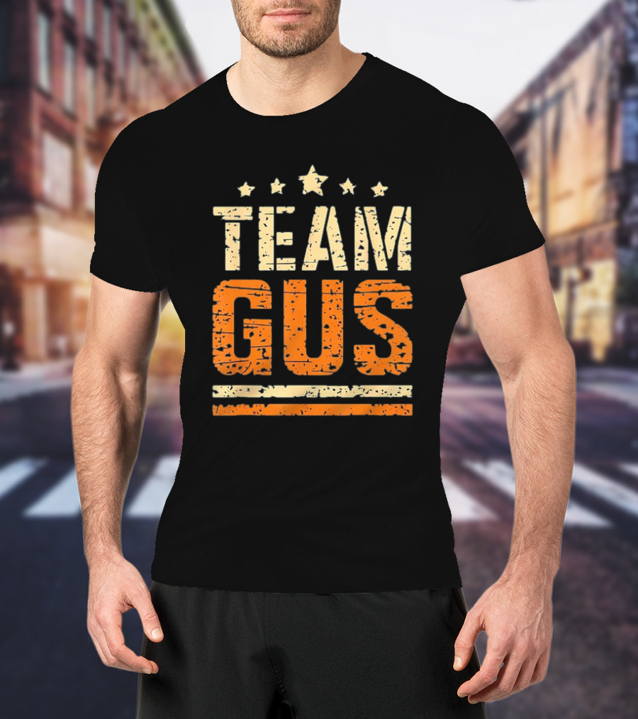 TEAM GUS VINTAGE STARS STRIPES T-Shirt