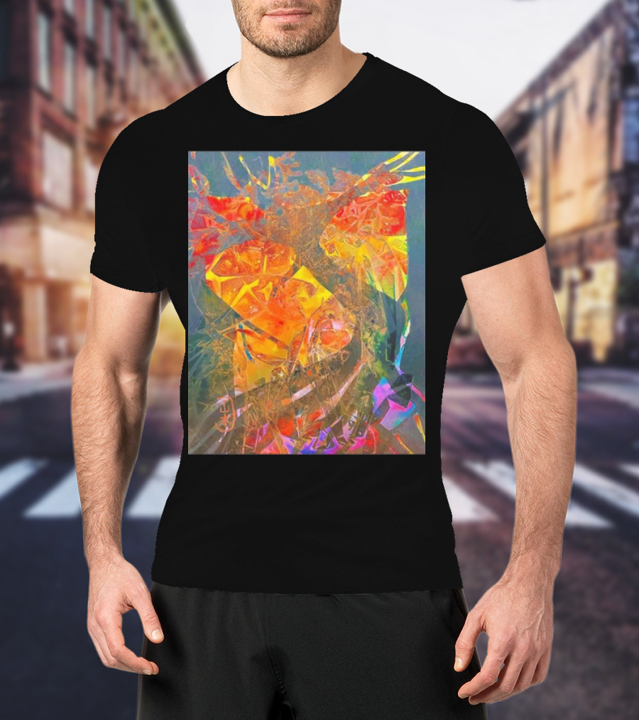Rainbow Kimono T-Shirt