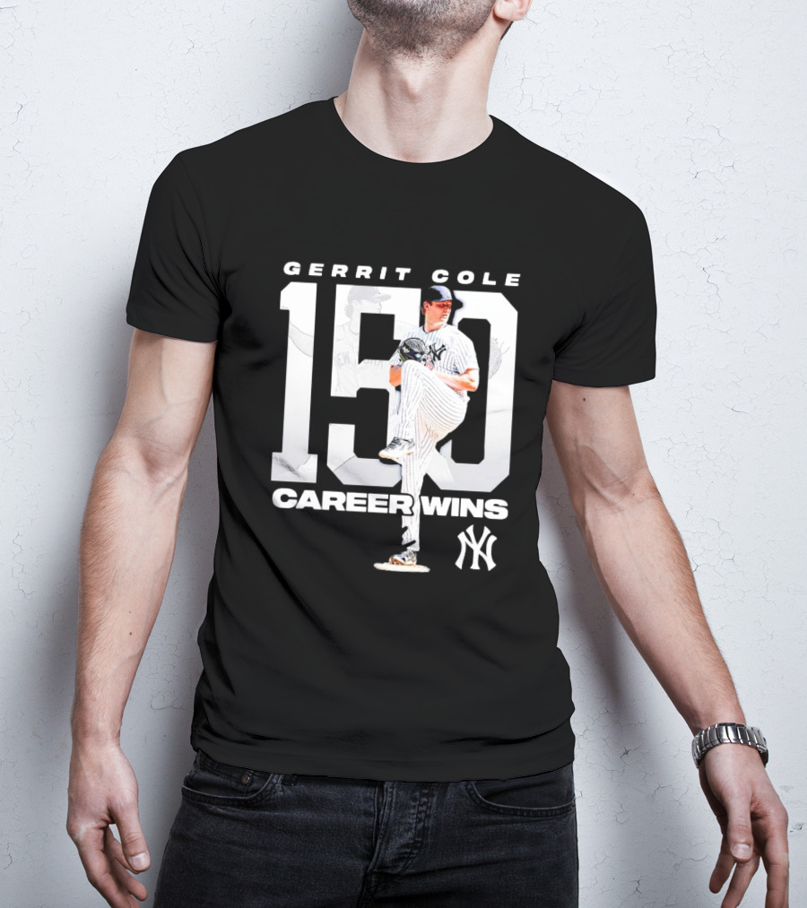 Gerrit Cole 150 Career Wins New York Yankees T-Shirt