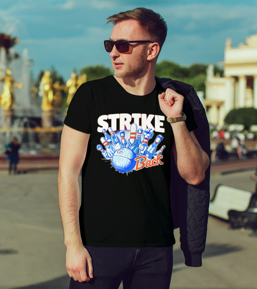 STRIKE Back Bowling And Star Wars Mashup T-Shirt