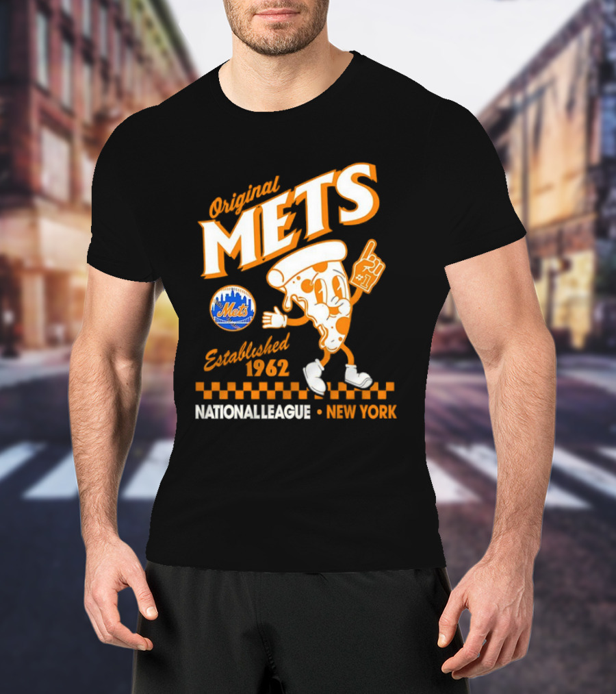 Original Mets Established 1962 National League New York T-Shirt