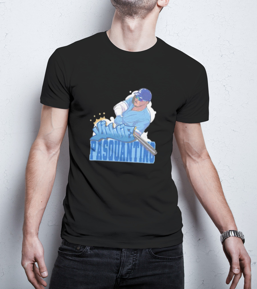 Vinnie Pasquantino Kansas City Royals Player Graffiti T-Shirt