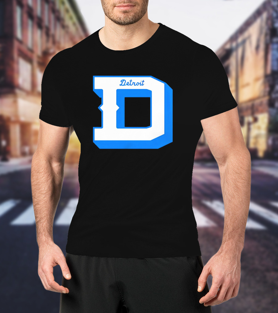Detroit Lions Football Detroit D T-Shirt