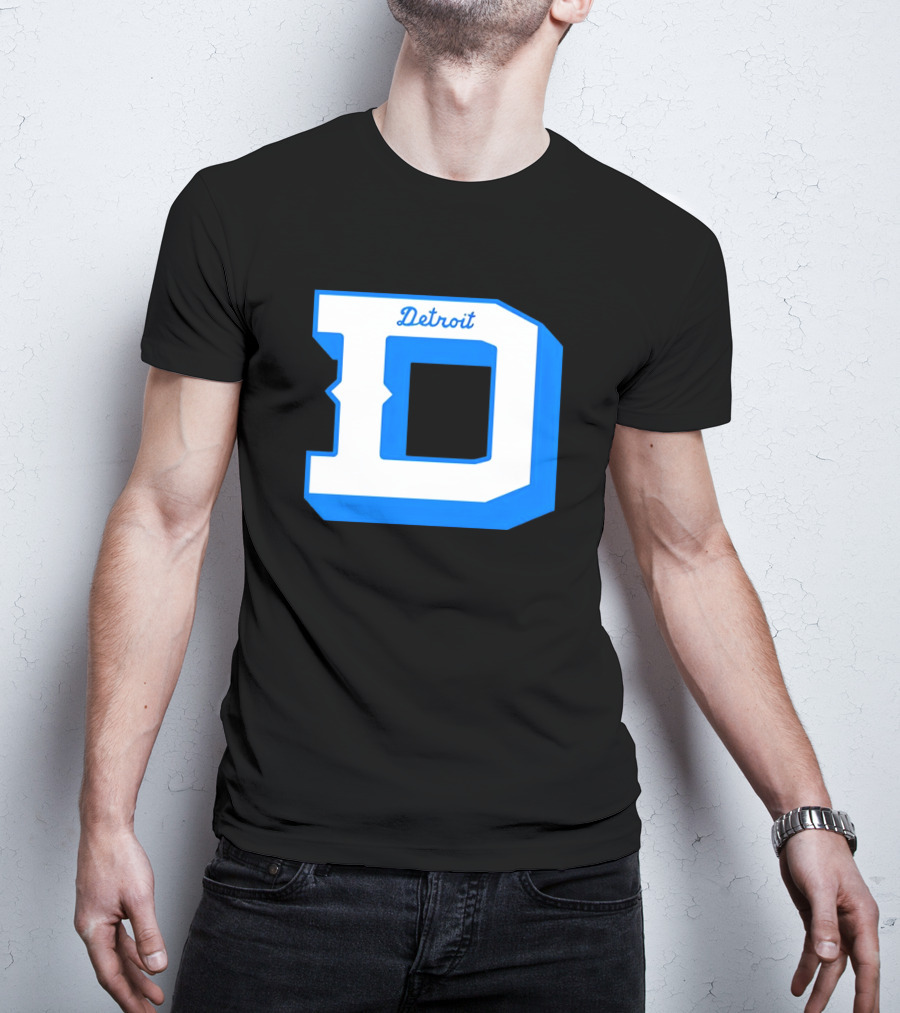 Detroit Lions Football Detroit D T-Shirt