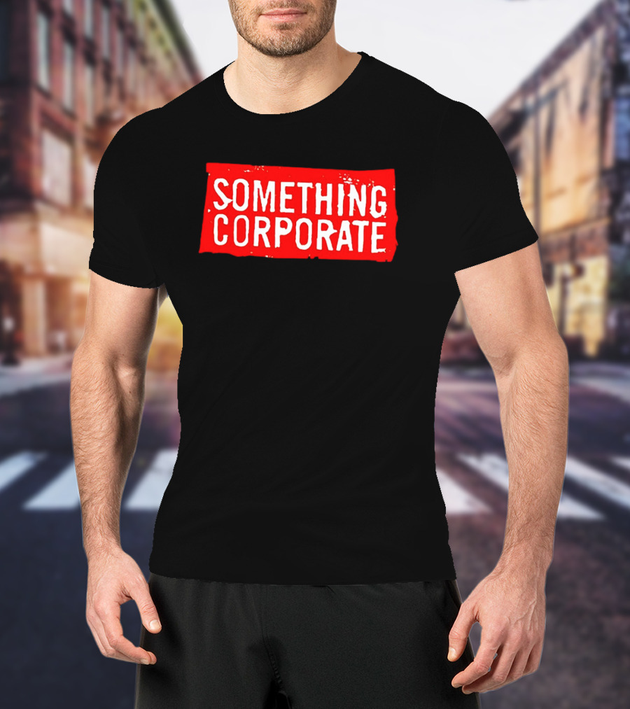 Something Corporate Bold Red Iconic T-Shirt