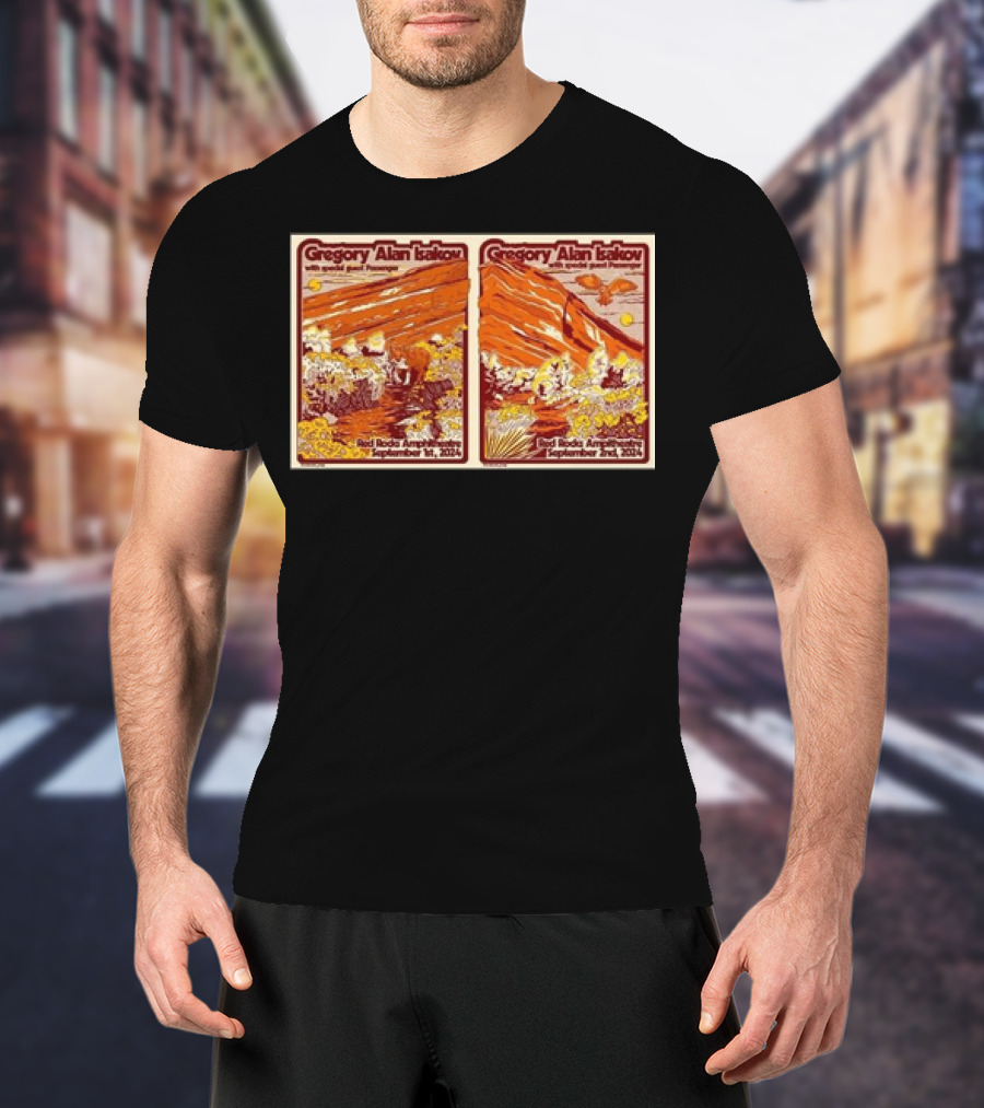 Gregory Alan Isakov With Special Guest Red Rocks Amphitheatre September 1st 2nd T-Shirt
