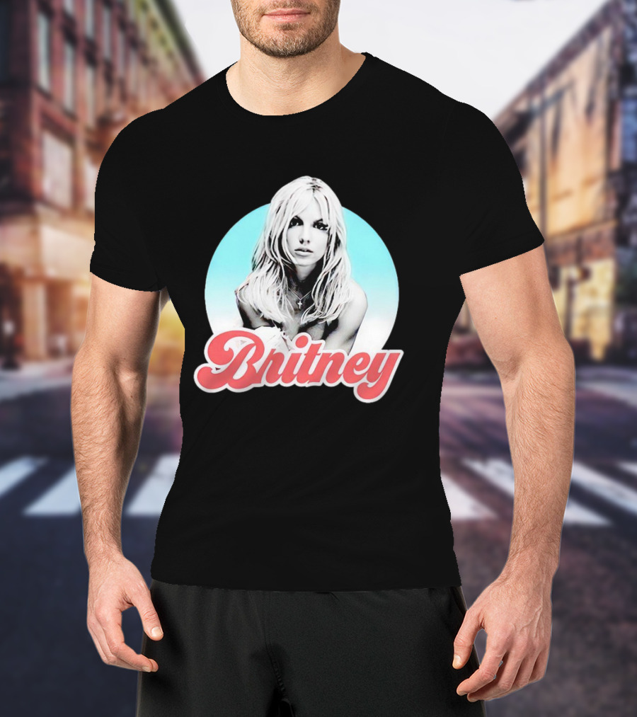 Britney Spears Retro Style Bootleg Fan T-Shirt
