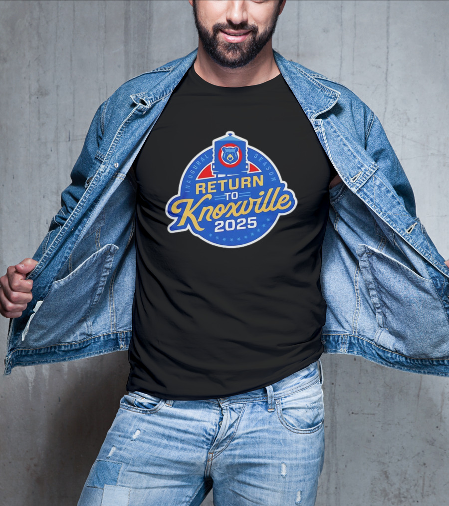 Inaugural Season Tennessee Smokies Return To Knoxville 2025 T-Shirt