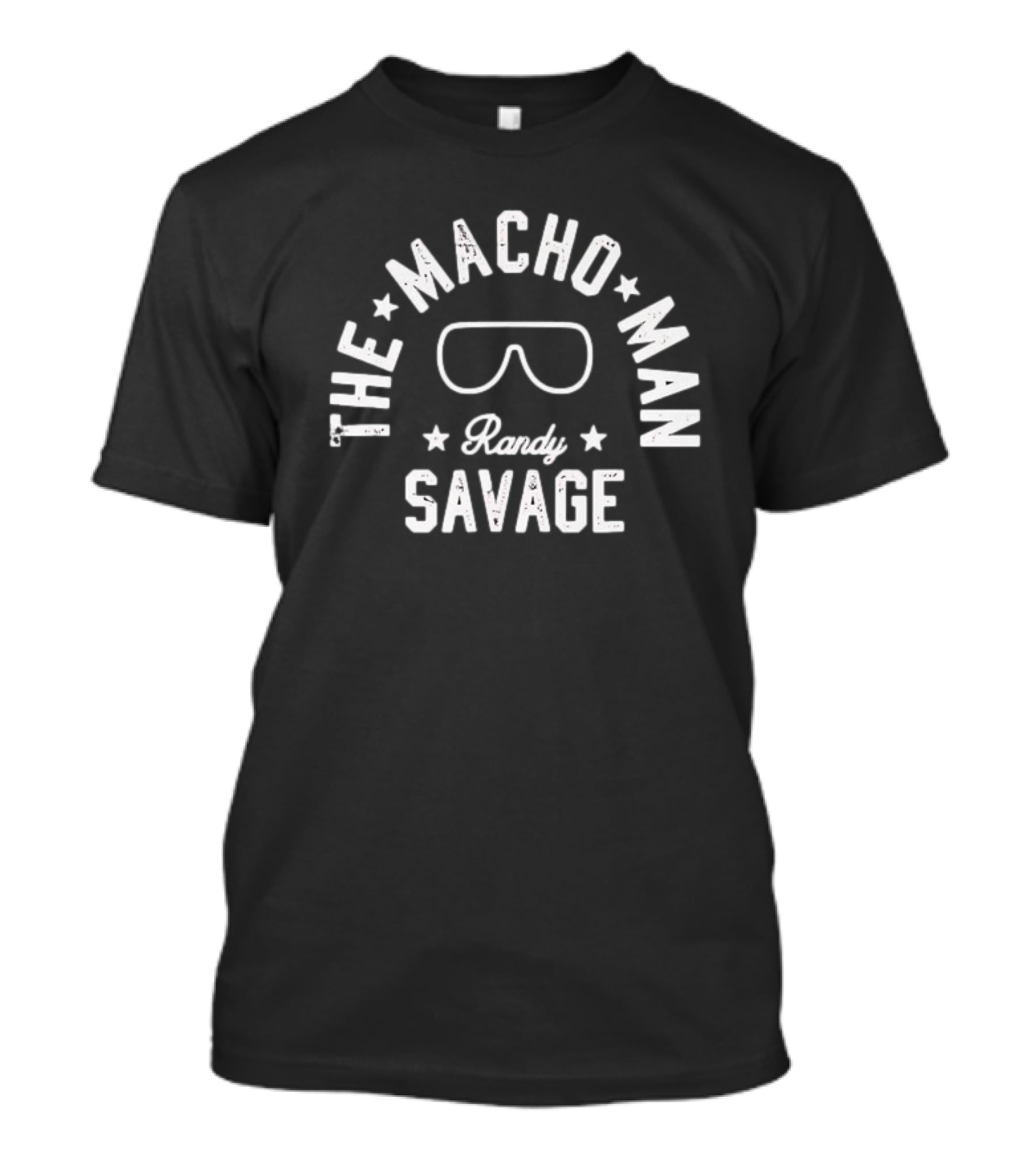 The Macho Man Randy Savage Iconic Sunglasses Star T-Shirt