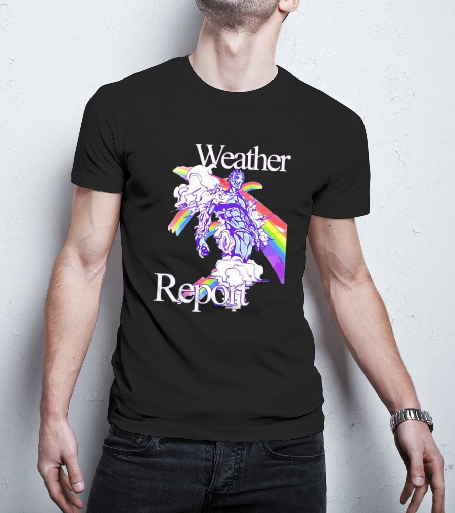 Weather Report JoJo's Bizarre Adventure Rainbow Character T-Shirt