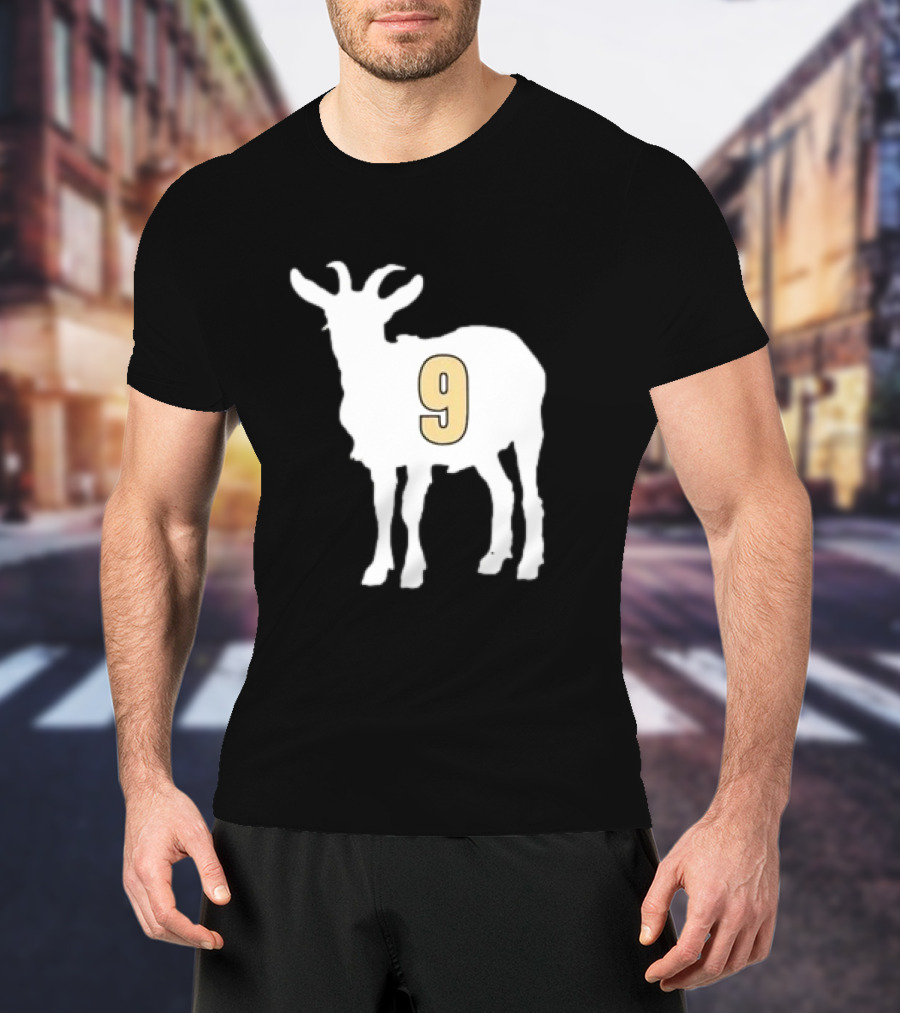 9 GOAT Joe Burrow LSU Tigers T-Shirt