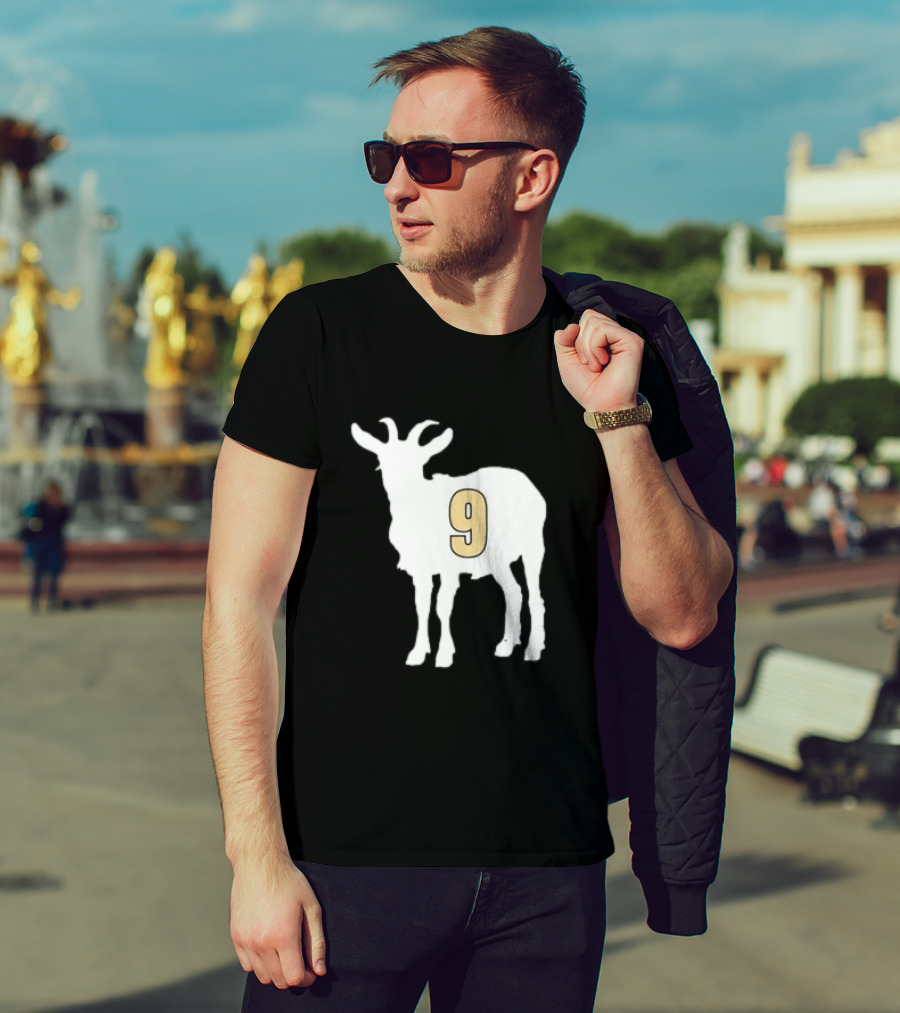 9 GOAT Joe Burrow LSU Tigers T-Shirt