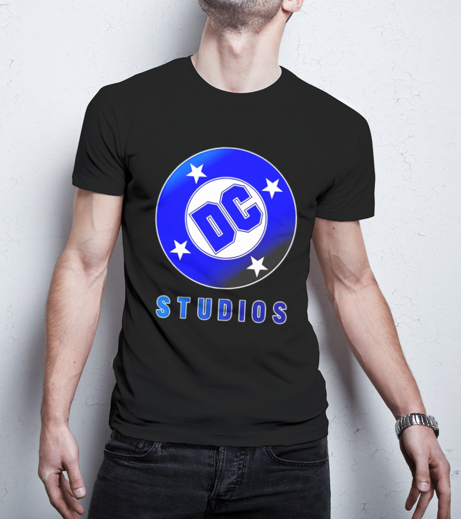 James Gunn DC Studios Logo With Stars T-Shirt