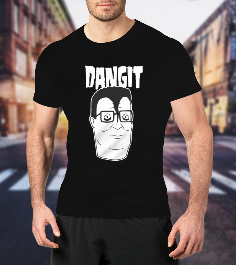 Hank Hill Danzig Mashup Dangit Face T-Shirt