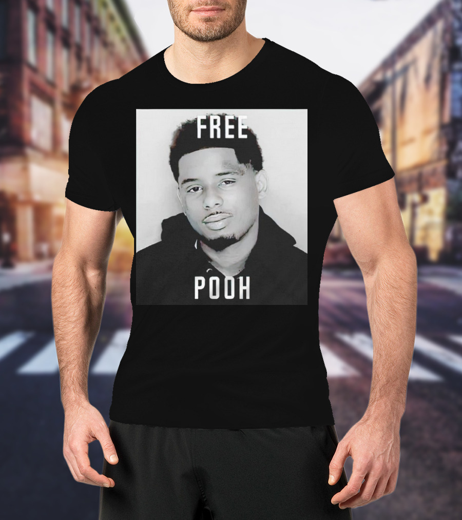 Free Pooh Shiesty American Rapper T-Shirt