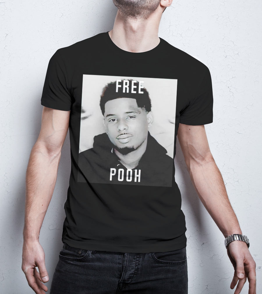 Free Pooh Shiesty American Rapper T-Shirt