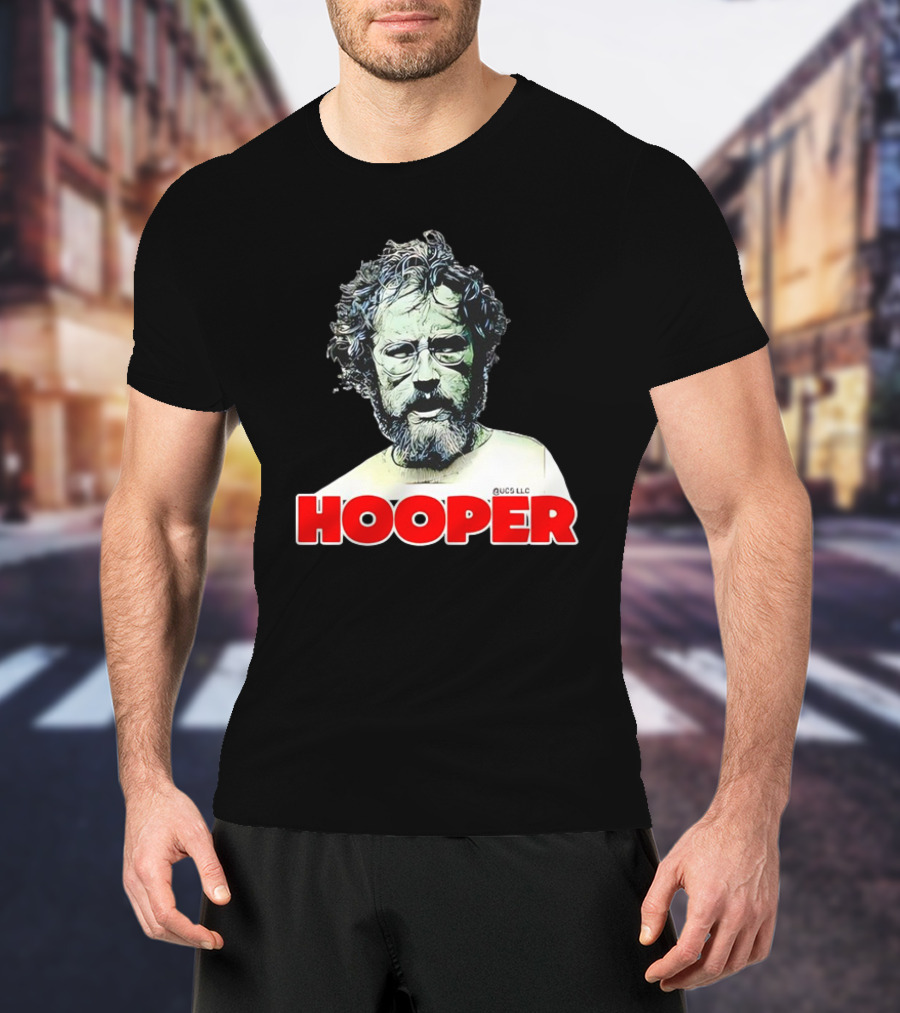 Jaws Movie Hooper 80s Horror Iconic Character T-Shirt