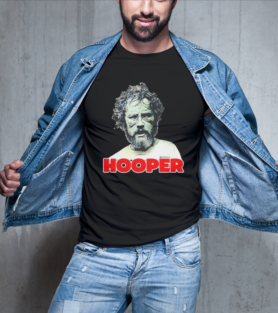 Jaws Movie Hooper 80s Horror Iconic Character T-Shirt