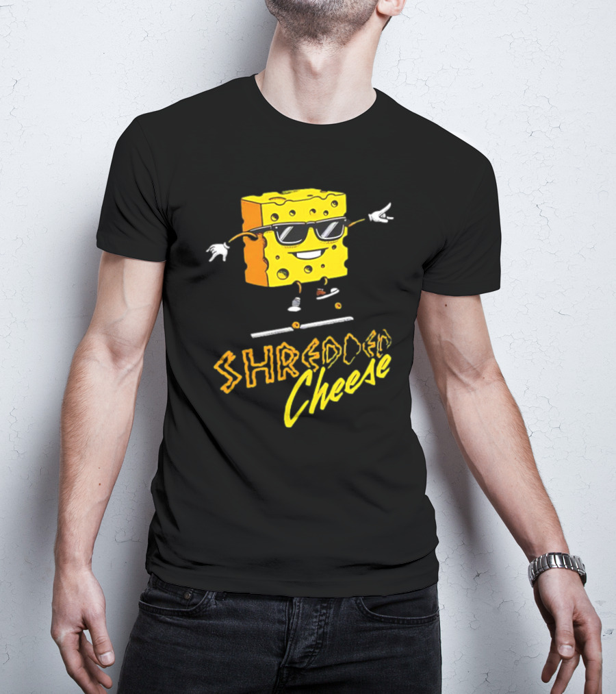 Shredded Cheese Skating Sunglasses Skateboard 2.0 T-Shirt