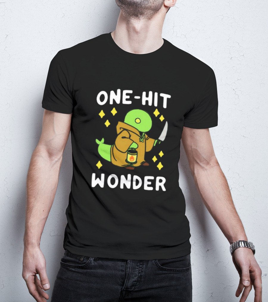 One-Hit Wonder Tonberry Knife Lantern Stars T-Shirt