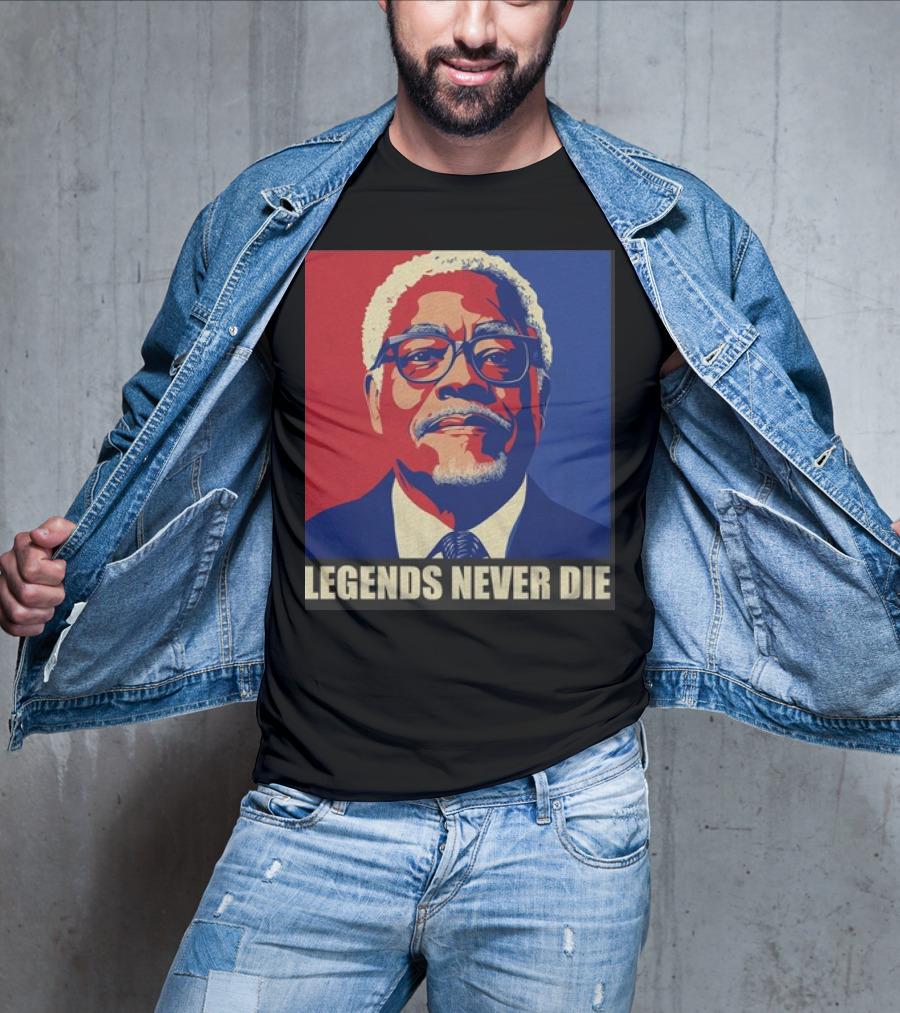 Rest In Peace James Earl Jones Legends Never Die Pioneering Icon Of Film And Stage T-Shirt