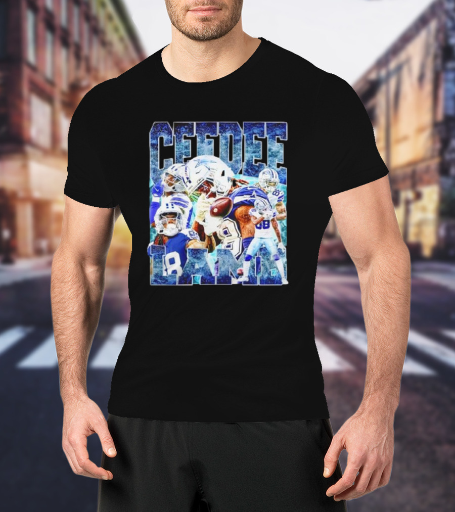 Dallas Cowboys CeeDee Lamb 88 Retro 90s NFL Football T-Shirt