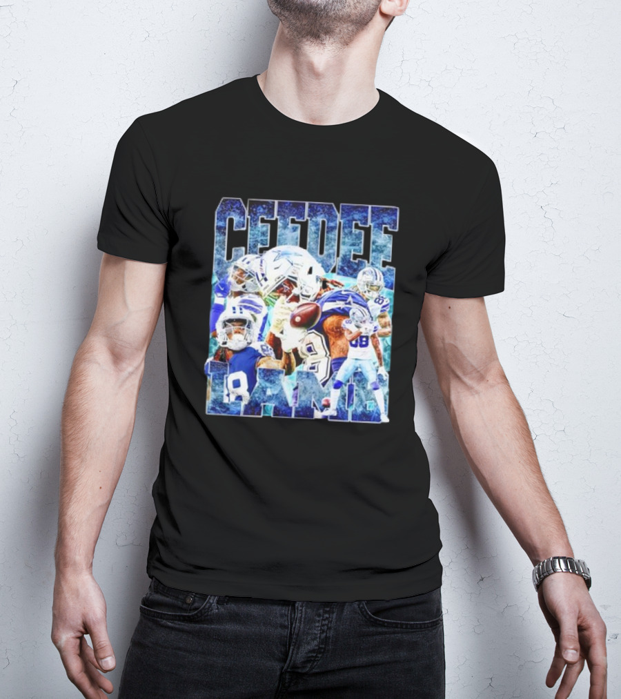 Dallas Cowboys CeeDee Lamb 88 Retro 90s NFL Football T-Shirt