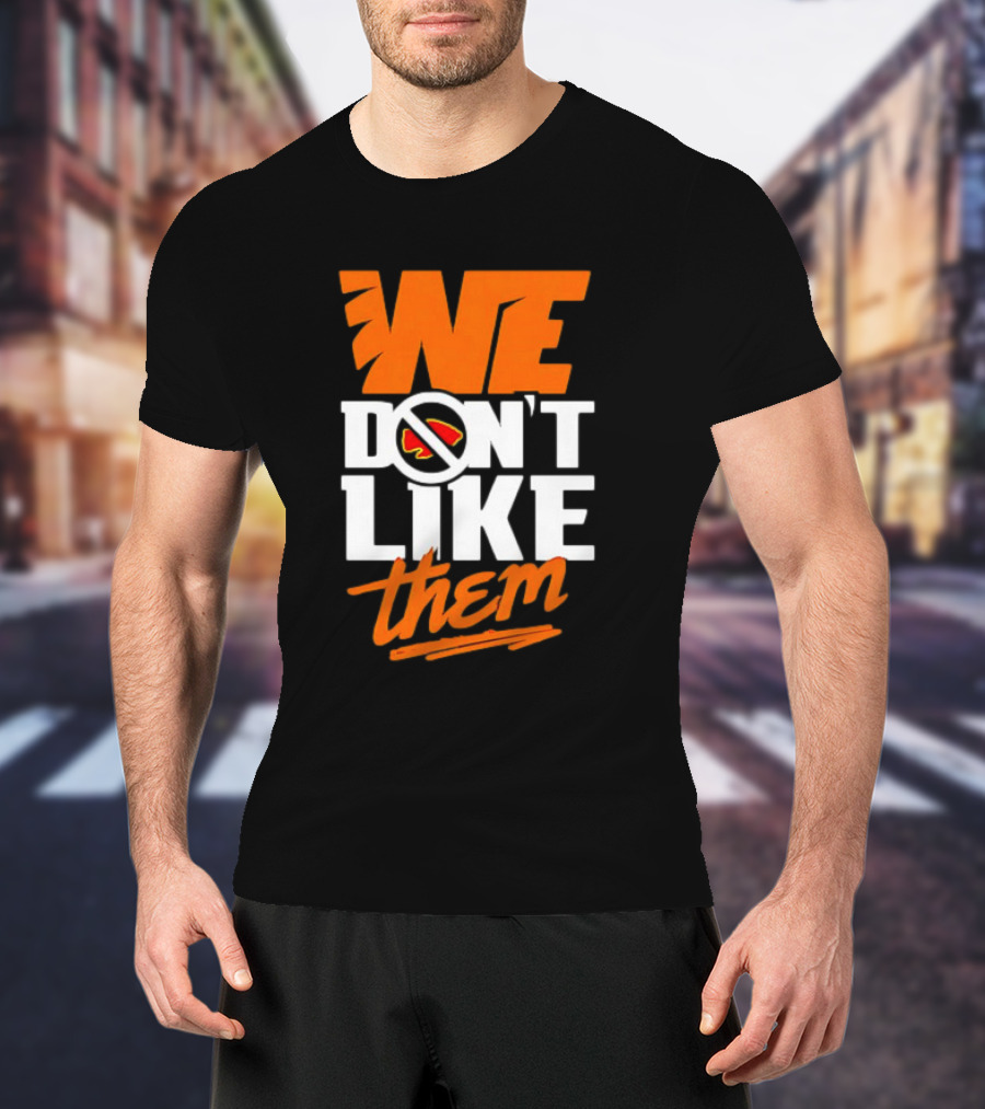 Cincinnati Bengals We Don't Like Them Sports Rivalry T-Shirt