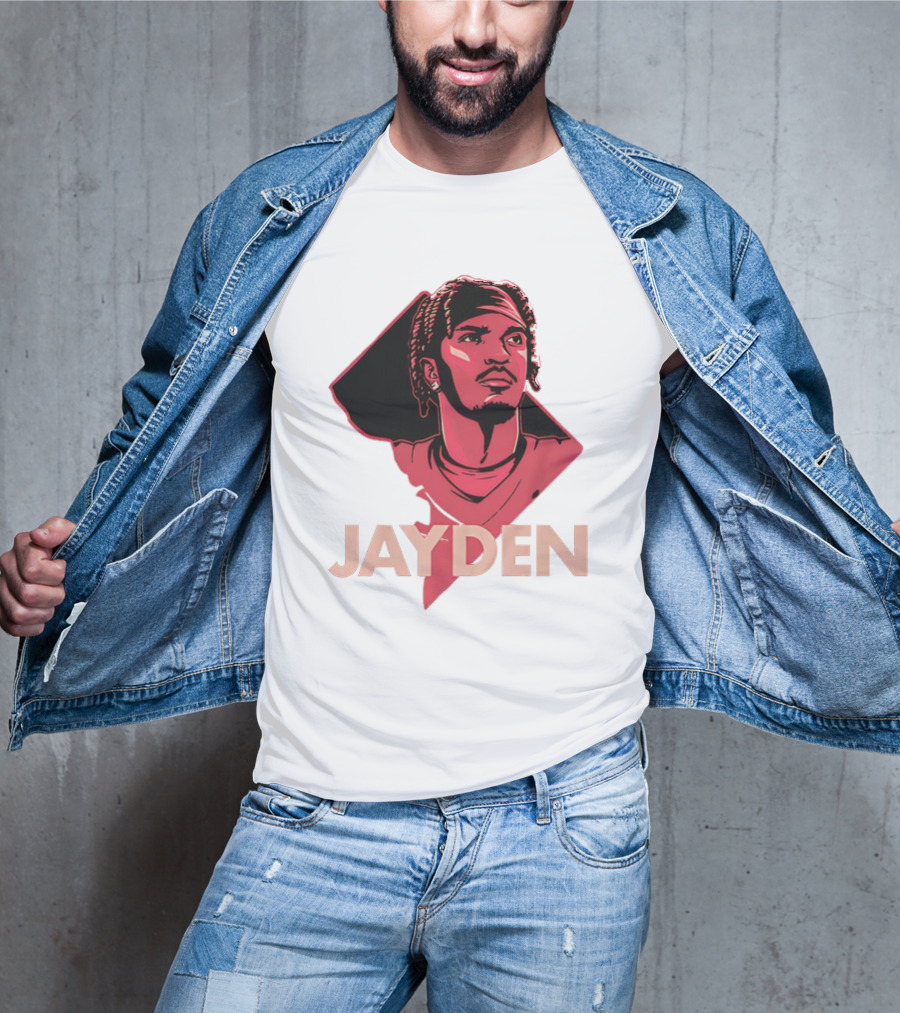 Jayden Daniels Washington Commanders Patriot T-Shirt