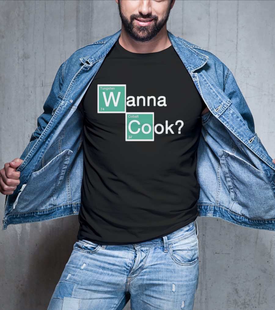 Breaking Bad Elements Style Wanna Cook? T-Shirt