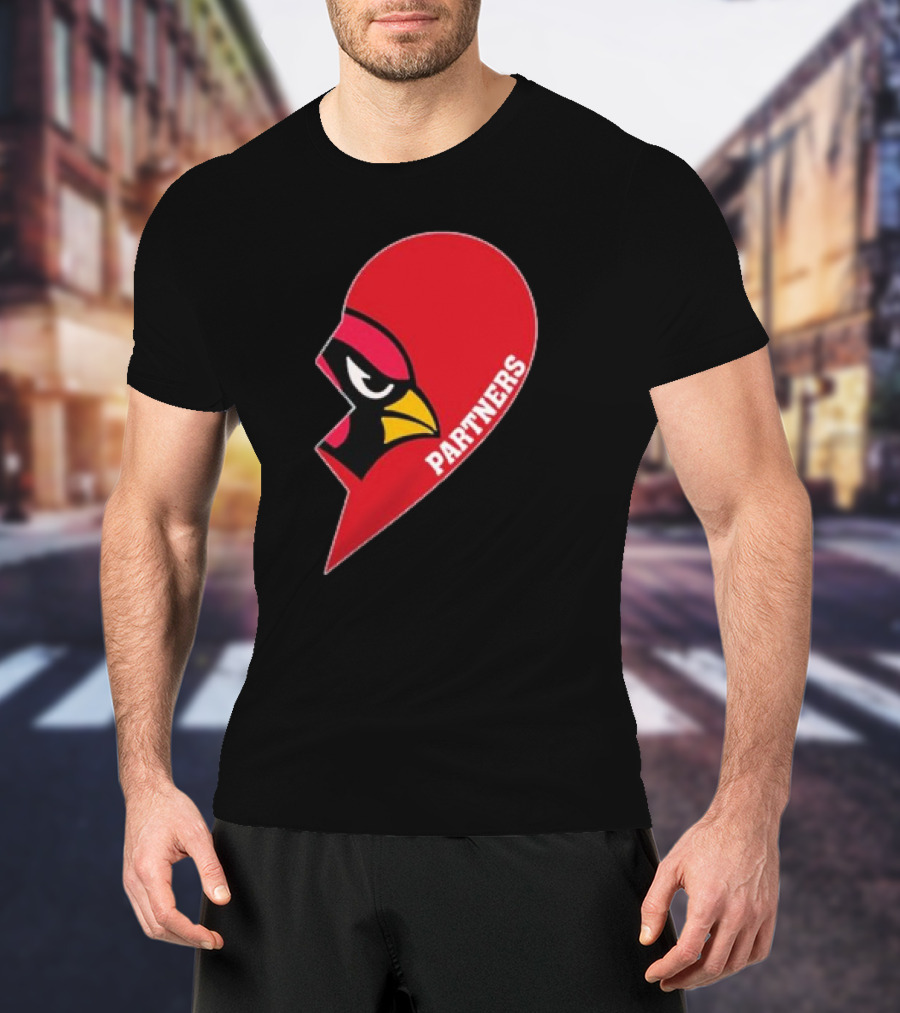 Cardinals Partners Broken Heart T-Shirt