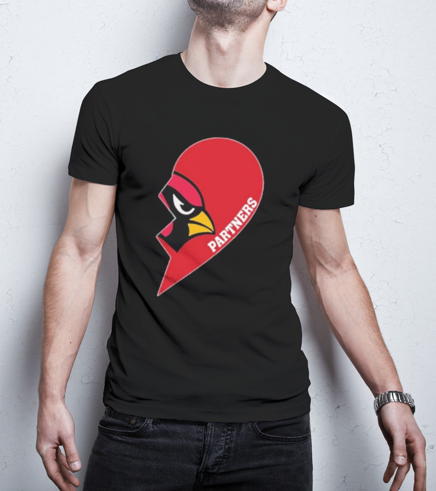 Cardinals Partners Broken Heart T-Shirt